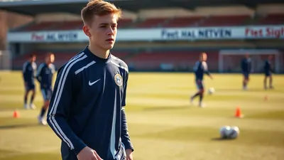 Falkirk Sign Teenager McGovern from Glenavon